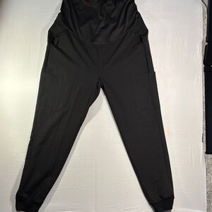 Women's Sleek Black Joggers